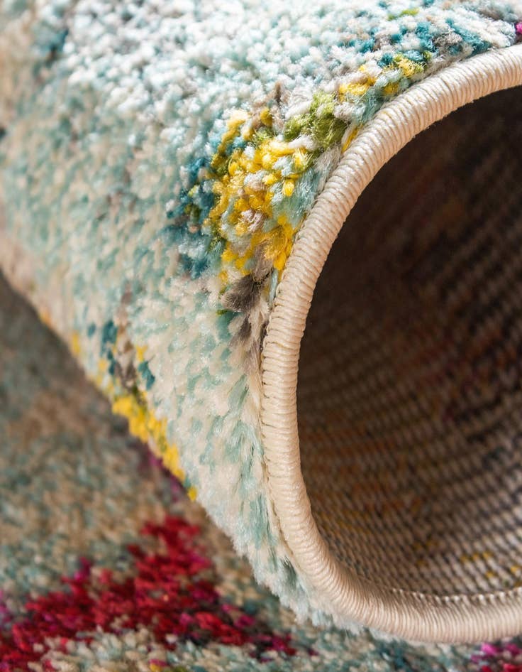 Detail image of 2' 7 x 10' Washable Hyacinth Runner Rug