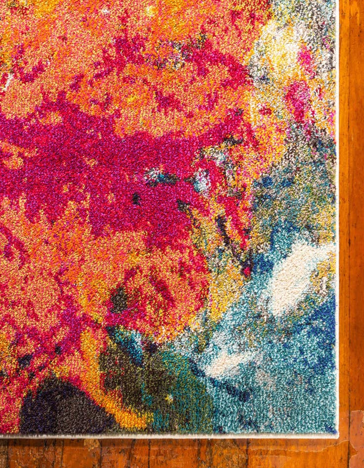 Detail image of 2' 7 x 10' Washable Hyacinth Runner Rug