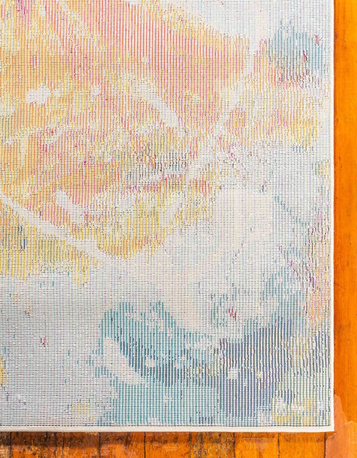 Detail image of 2' 7 x 10' Washable Hyacinth Runner Rug