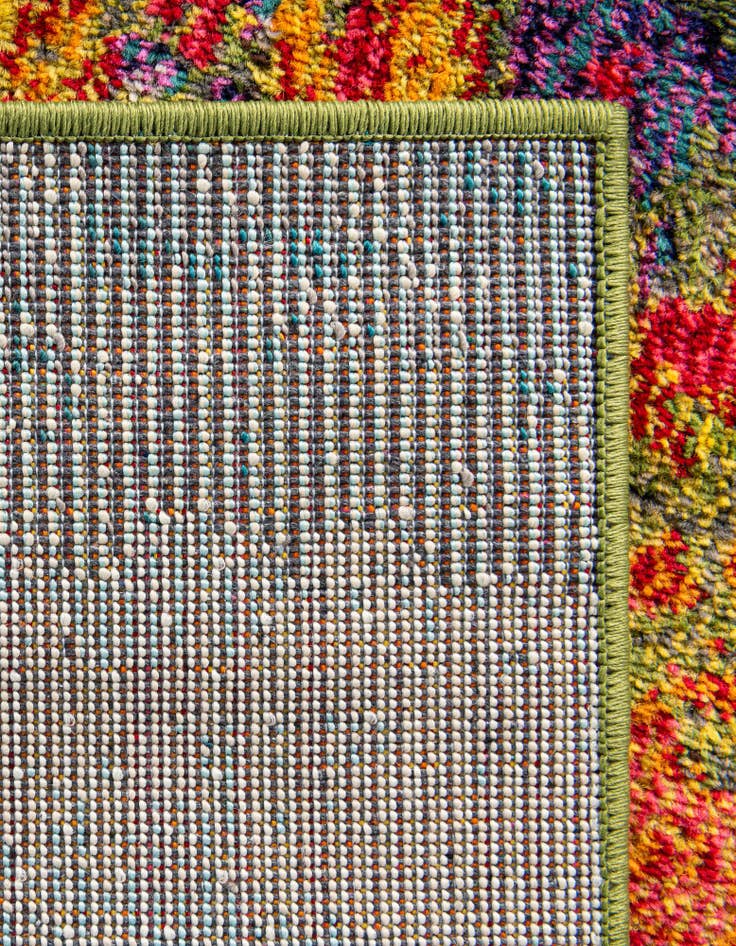 Detail image of 2' 2 x 6' 9 Washable Hyacinth Runner Rug
