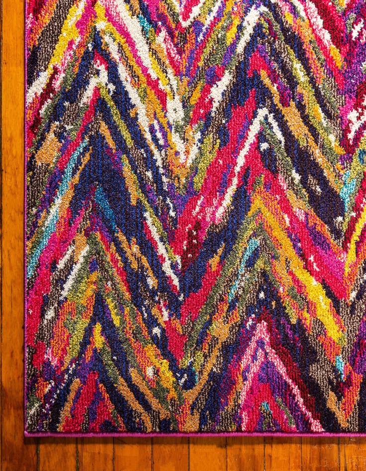 Detail image of 2' 7 x 10' Washable Hyacinth Runner Rug