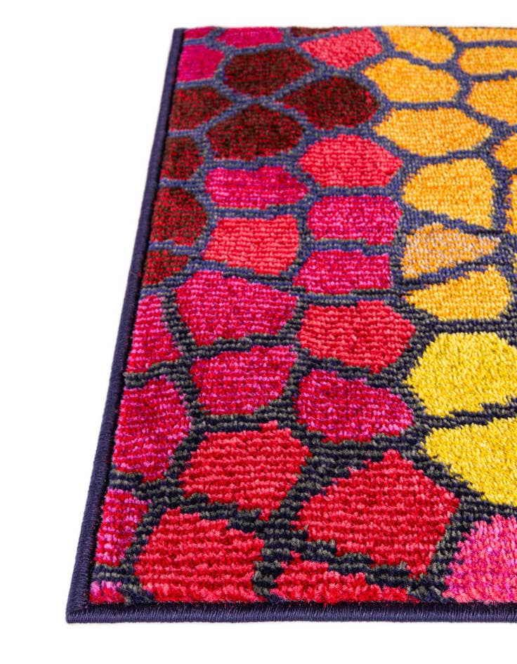 Detail image of 2' 2 x 6' 9 Washable Hyacinth Runner Rug