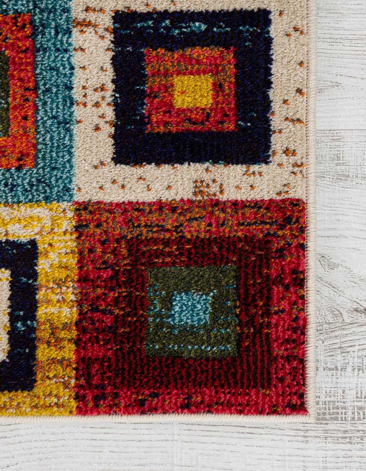 Detail image of 2' 7 x 10' Washable Hyacinth Runner Rug