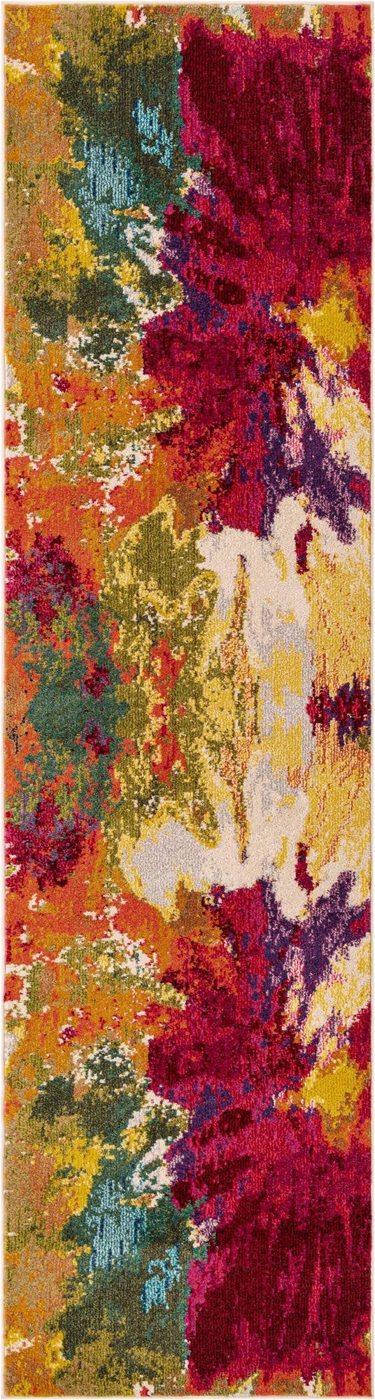 2' 8 x 10' Washable Hyacinth Runner Rug