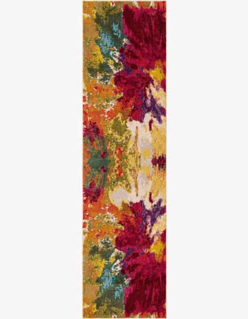 Washable Hyacinth Runner Rug