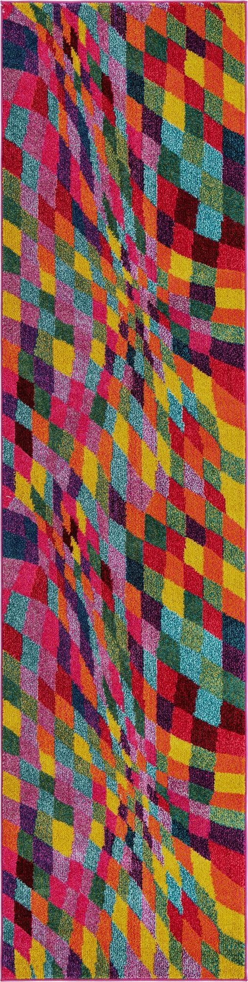 2' 7 x 10' Washable Hyacinth Runner Rug