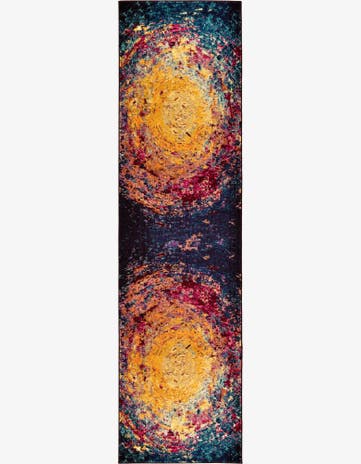 Washable Hyacinth Runner Rug