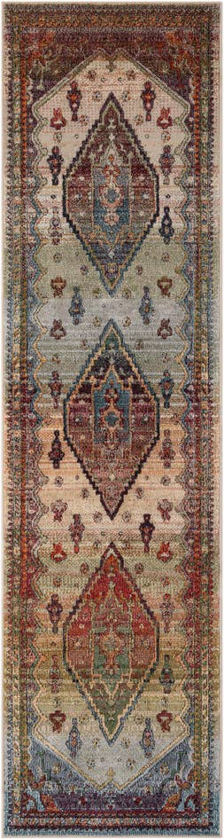 Detail image of 2' 7 x 10' Isabella Runner Rug
