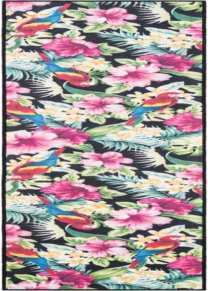2' x 10' Easy-Clean Jill Zarin Caribbean Indoor / Outdoor Runner Rug