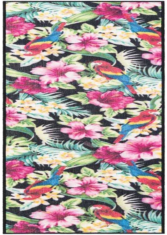 2' x 8' Easy-Clean Jill Zarin Caribbean Indoor / Outdoor Runner Rug