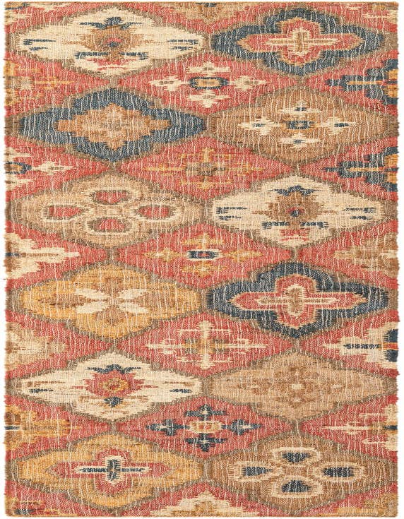 Detail image of 2' 7 x 10' Hand Woven Kala Handwoven Jute Runner Rug