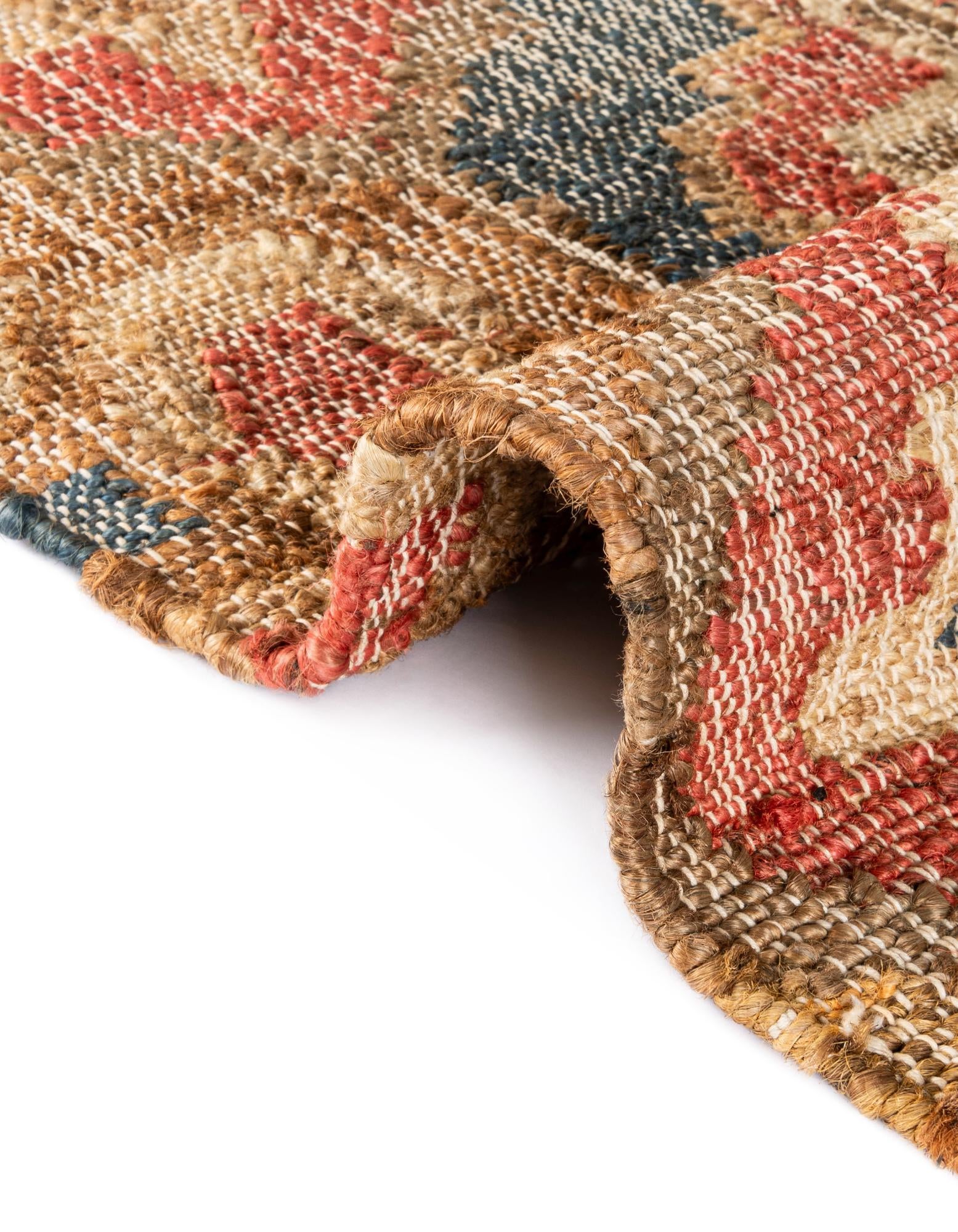 2' x 6' 1 Hand Woven Kala Handwoven Jute Runner Rug