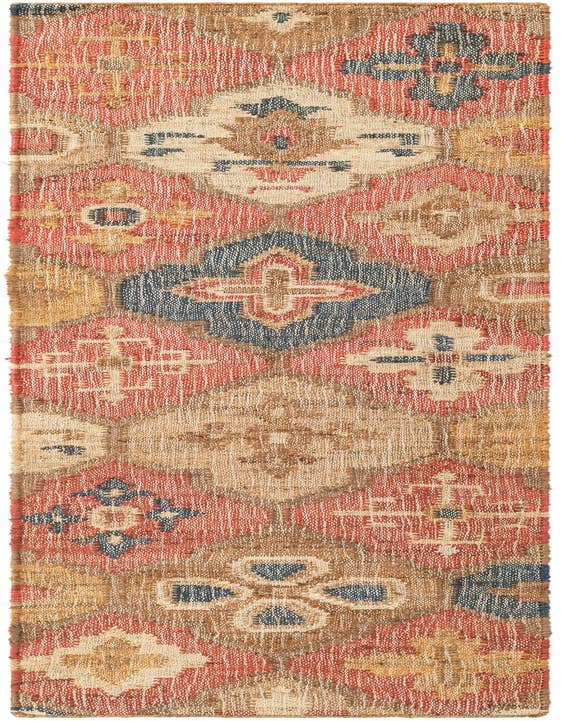Detail image of 2' x 8' Hand Woven Kala Handwoven Jute Runner Rug