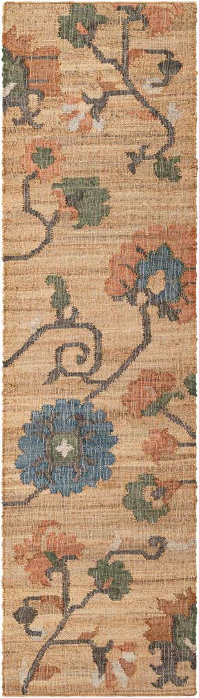 2' 7 x 10' Hand Woven Kala Handwoven Jute Runner Rug