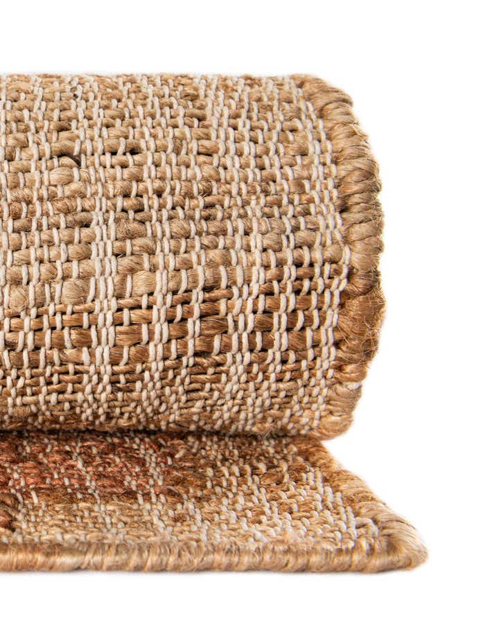2' 7 x 10' Hand Woven Kala Handwoven Jute Runner Rug