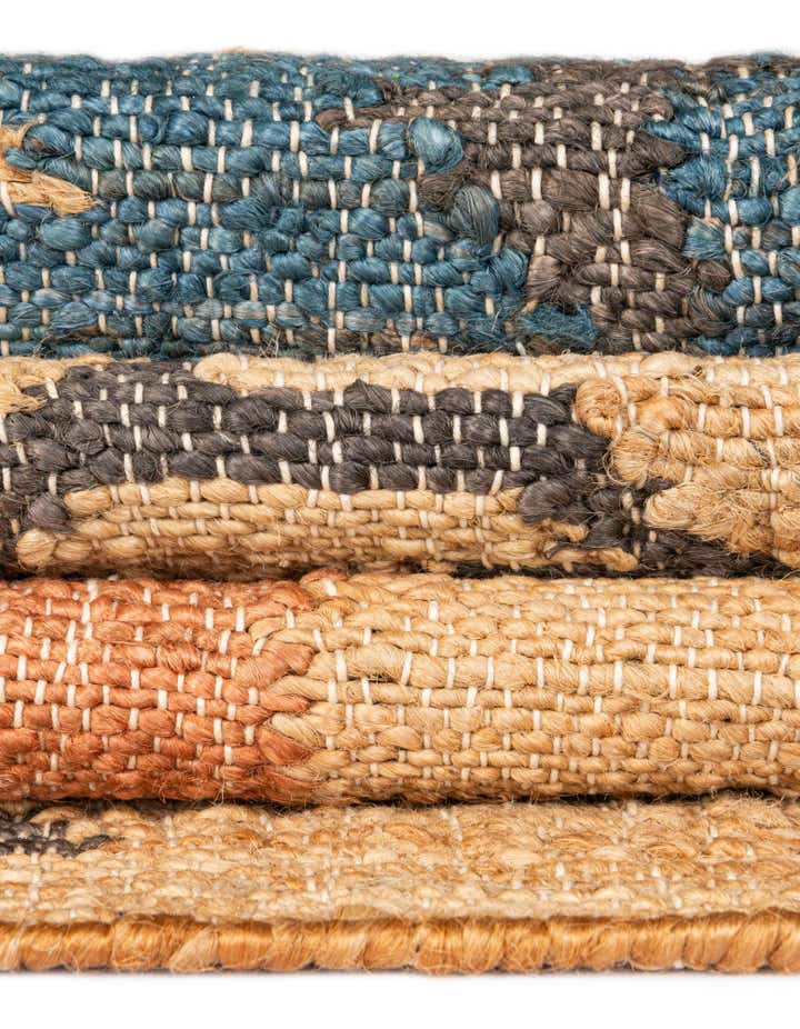 2' 7 x 10' Hand Woven Kala Handwoven Jute Runner Rug