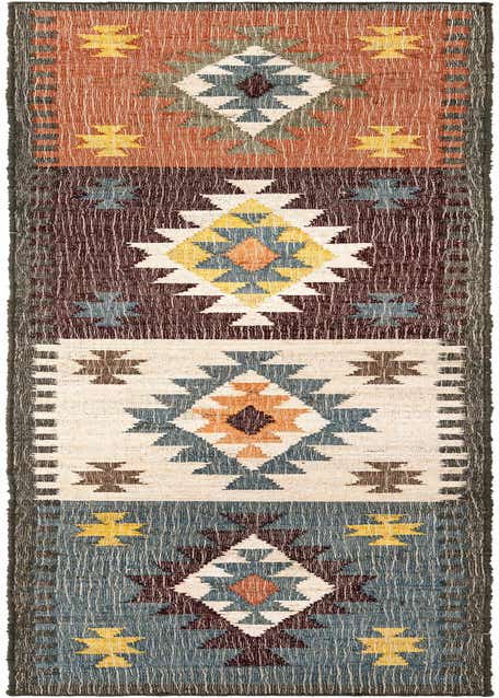 2' 7 x 12' Hand Woven Kala Handwoven Jute Runner Rug