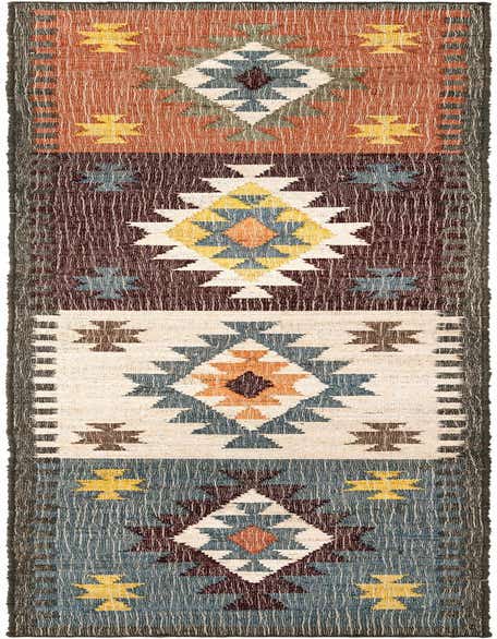 2' 7 x 12' Hand Woven Kala Handwoven Jute Runner Rug