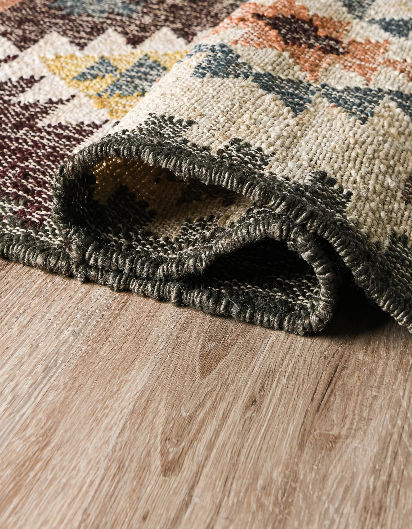 2' 7 x 12' Hand Woven Kala Handwoven Jute Runner Rug