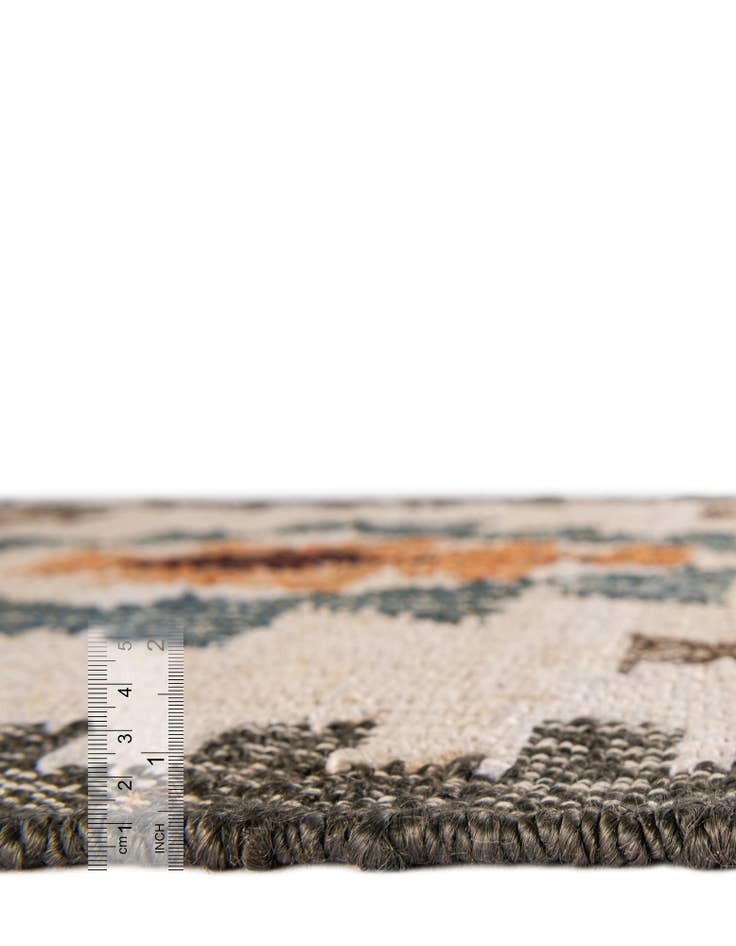 Detail image of 2' x 8'  Hand Woven Kala Handwoven Jute Runner Rug