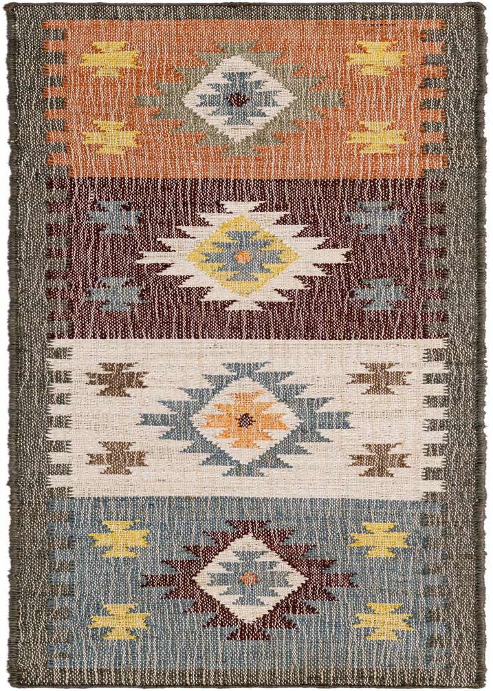 2' x 6' 1 Hand Woven Kala Handwoven Jute Runner Rug