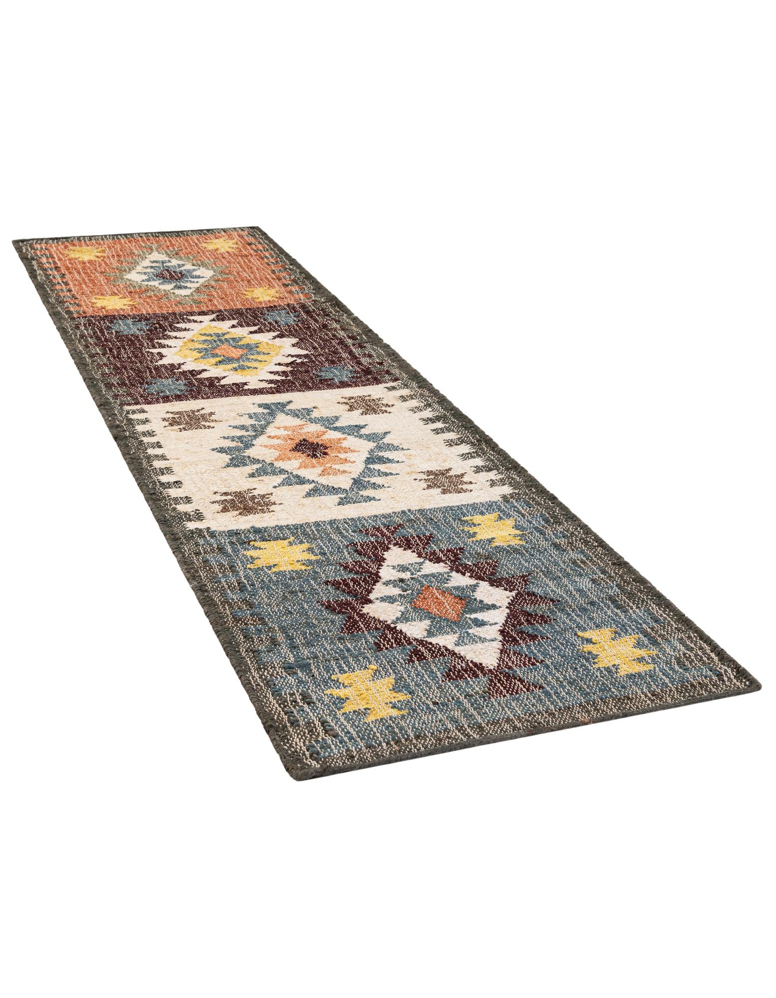 2' x 8' Hand Woven Kala Handwoven Jute Runner Rug