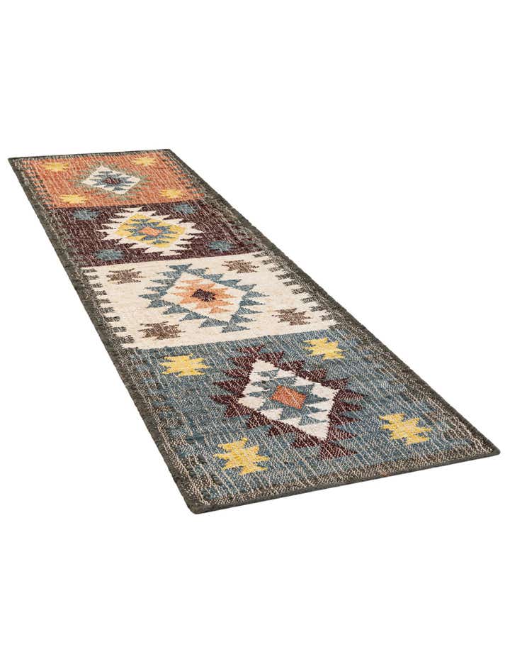 2' x 8' Hand Woven Kala Handwoven Jute Runner Rug