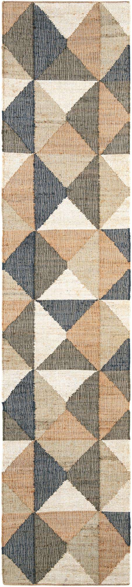 2' 7 x 12' Hand Woven Kala Handwoven Jute Runner Rug