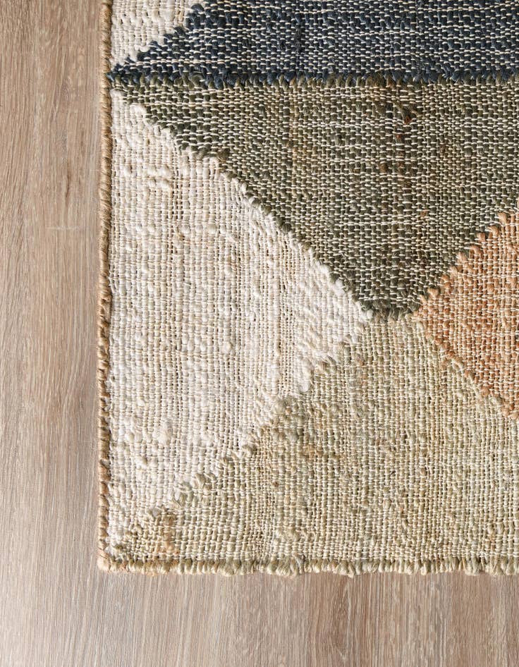 Detail image of 2' 7 x 12' Hand Woven Kala Handwoven Jute Runner Rug