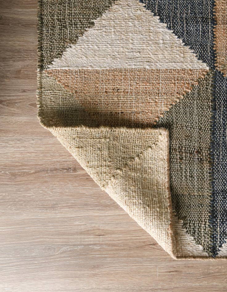 Detail image of 2' 7 x 12'  Hand Woven Kala Handwoven Jute Runner Rug