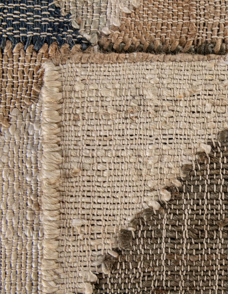 Detail image of 2' 7 x 12'  Hand Woven Kala Handwoven Jute Runner Rug