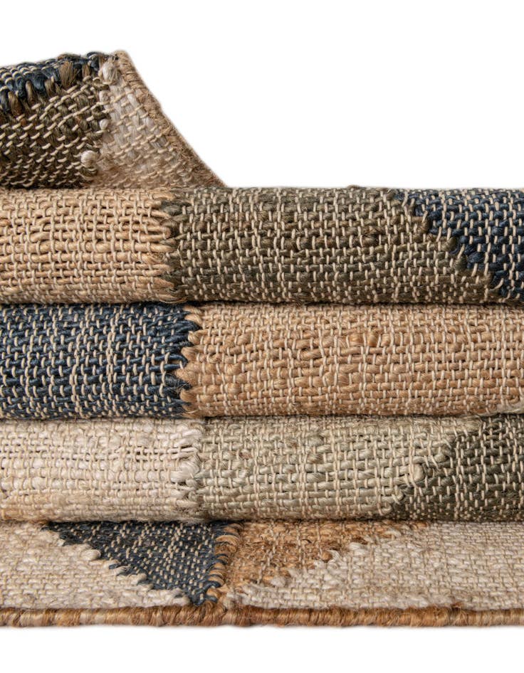 Detail image of 2' 7 x 12'  Hand Woven Kala Handwoven Jute Runner Rug