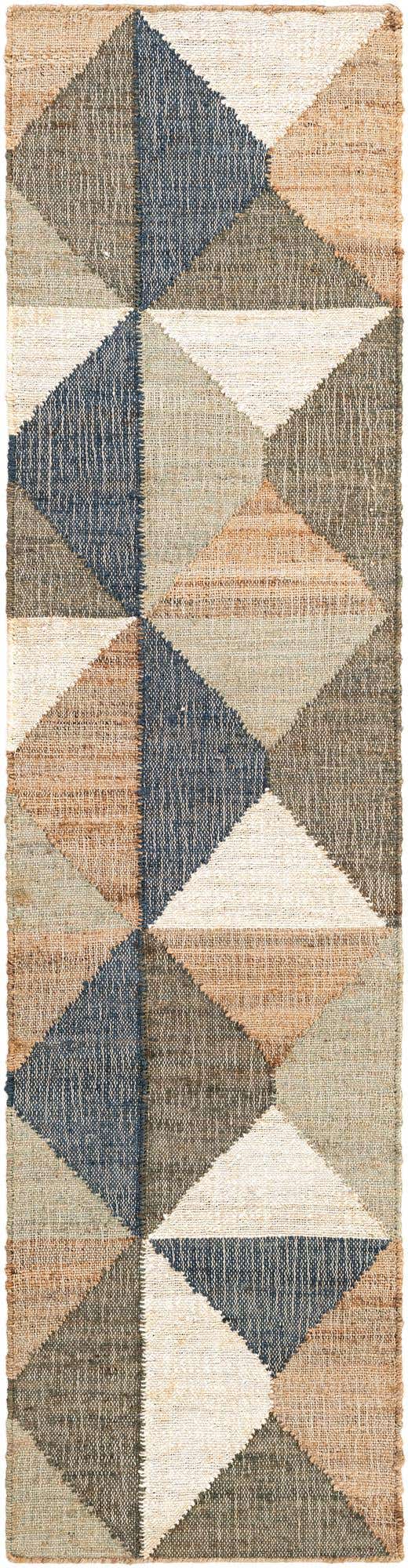 2' x 8' Hand Woven Kala Handwoven Jute Runner Rug