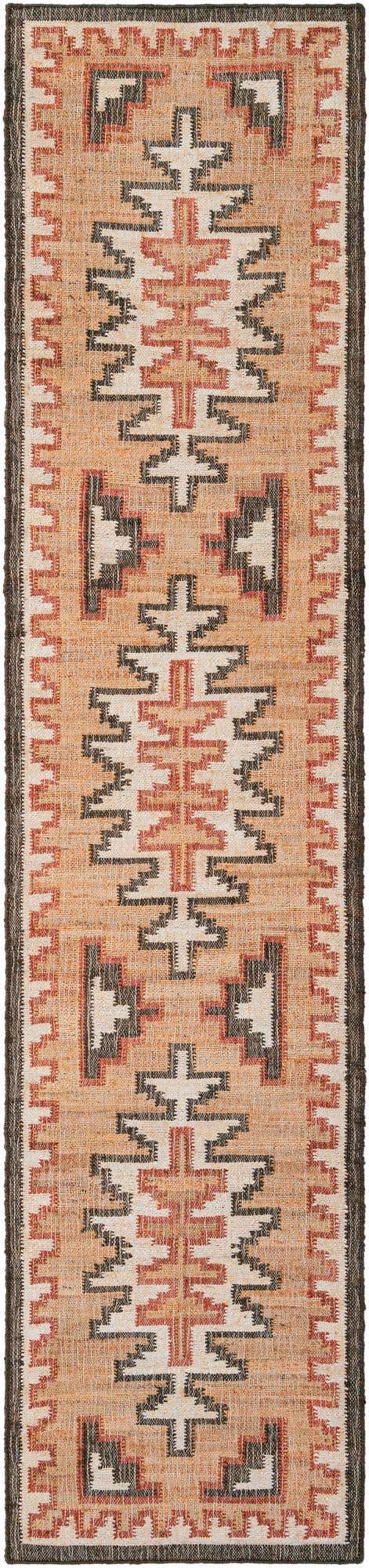 2' 7 x 12' Hand Woven Kala Handwoven Jute Runner Rug