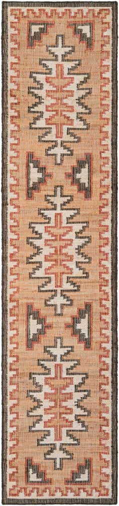 2' 7 x 12' Hand Woven Kala Handwoven Jute Runner Rug