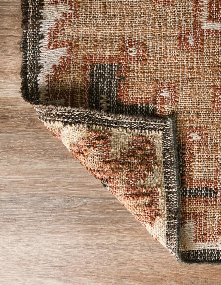 Detail image of 2' x 8'  Hand Woven Kala Handwoven Jute Runner Rug