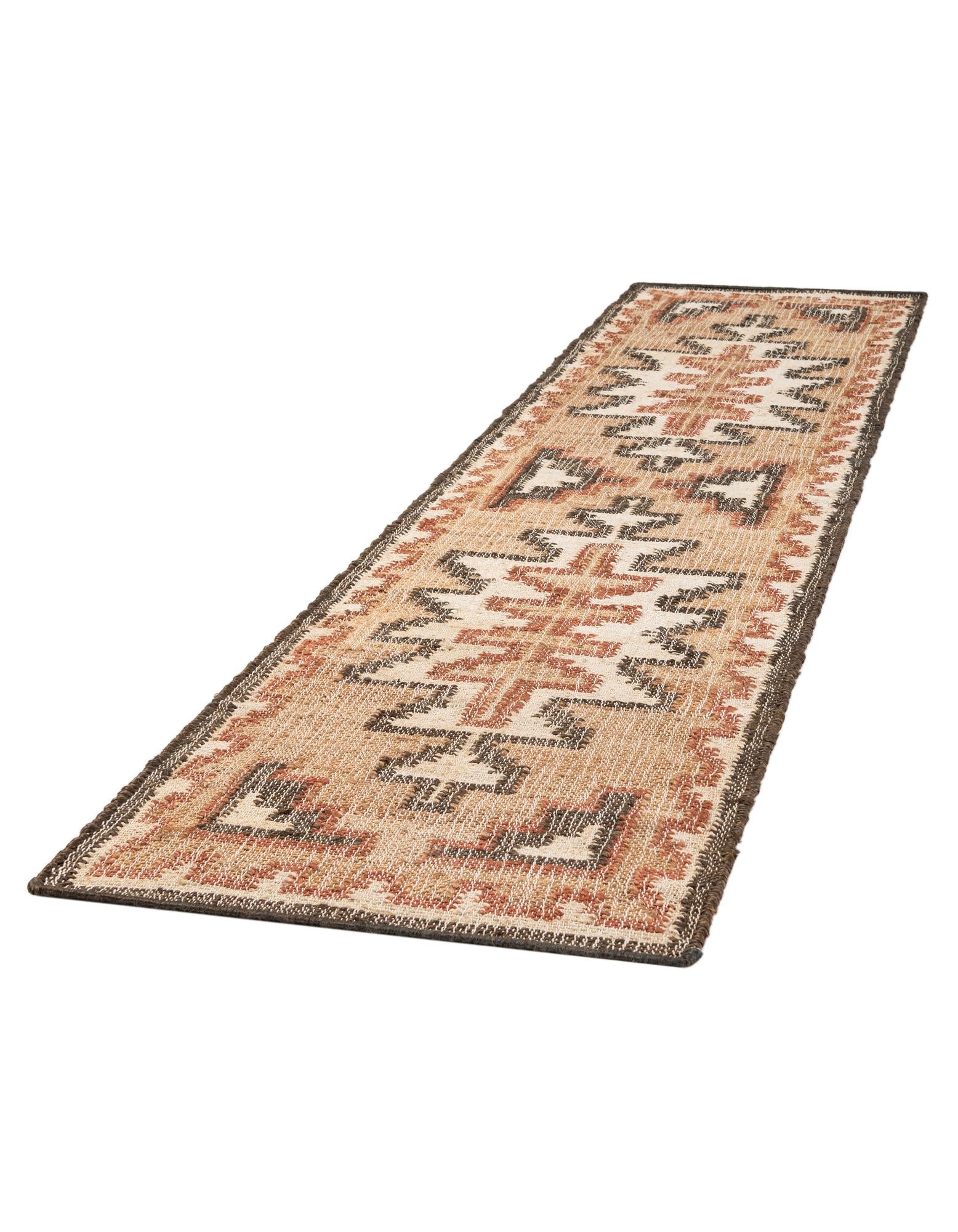 2' x 8' Hand Woven Kala Handwoven Jute Runner Rug