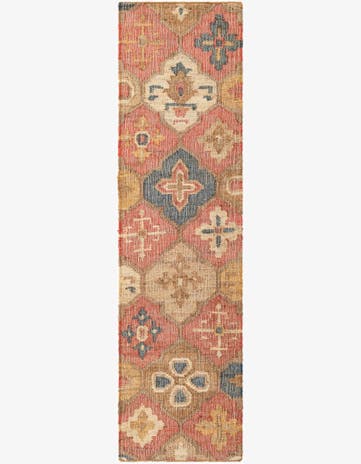 Hand Woven Kala Handwoven Jute Runner Rug