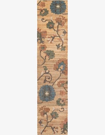 Hand Woven Kala Handwoven Jute Runner Rug