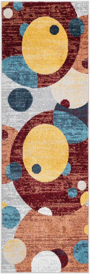 Detail image of 2' x 6' 1 Kamala Washable Runner Rug