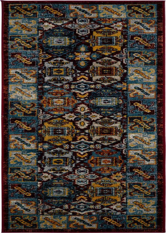 2' x 6' Kamala Washable Runner Rug