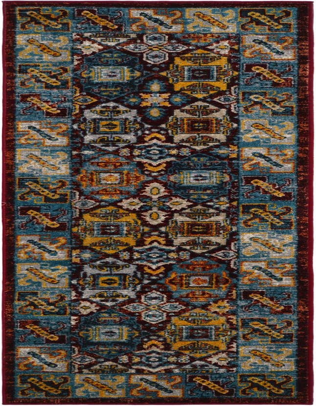 Detail image of 2' x 6' Kamala Washable Runner Rug