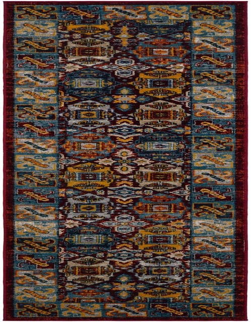 Detail image of 2' x 8' Kamala Washable Runner Rug
