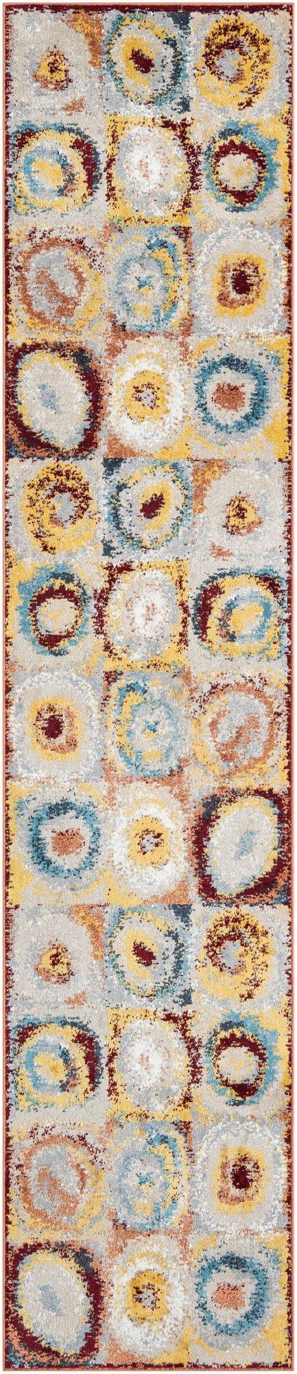2' 7 x 12' Kamala Washable Runner Rug