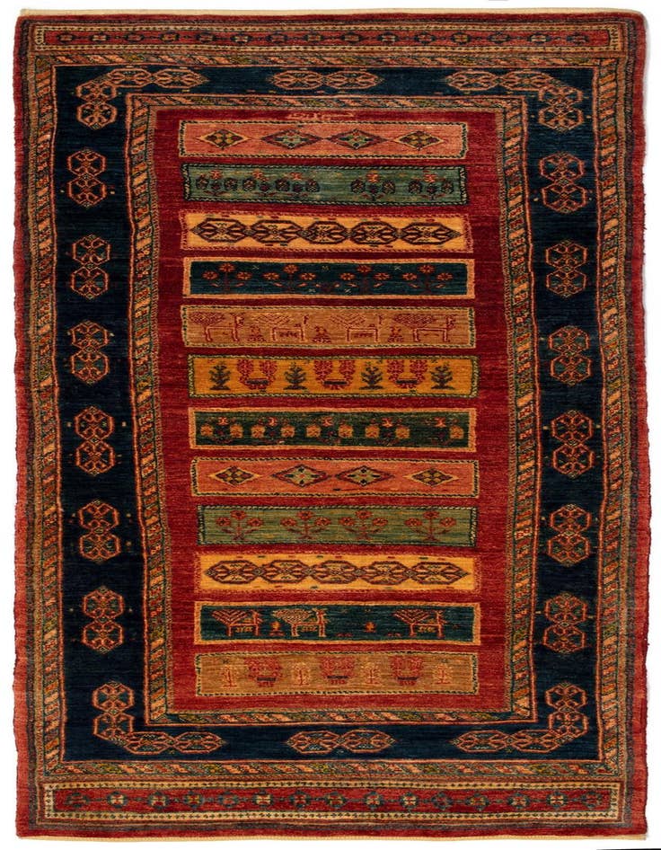 Detail image of 2' 10 x 7' 1 Kashkuli Runner Rug