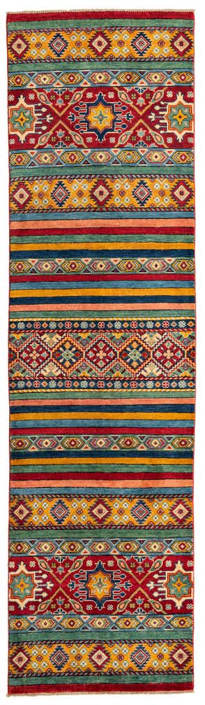 2' 8 x 9' 8 Hand Knotted Kazak Runner Rug