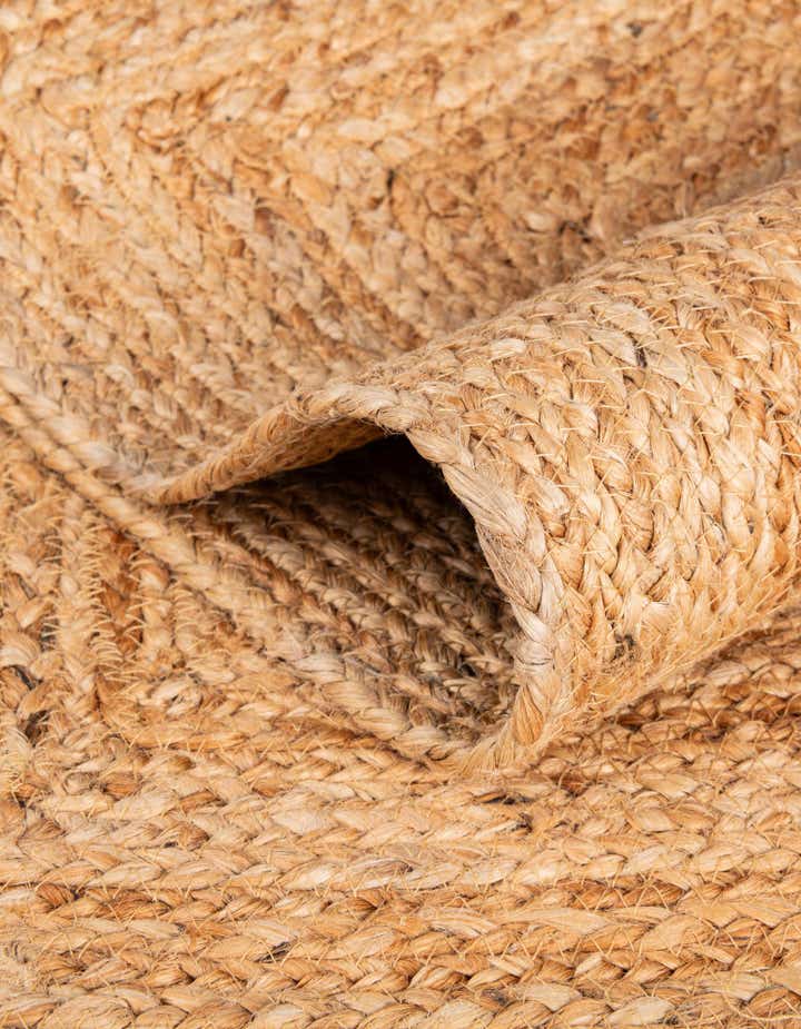 2' x 4' 1 Hand Braided Kids Braided Jute Runner Rug