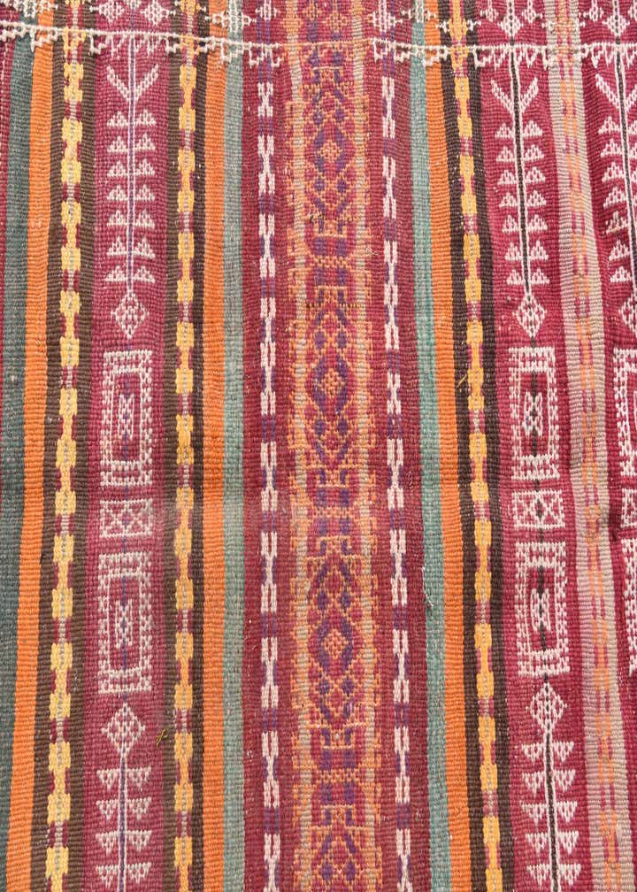 4' x 9' Hand Woven Kilim Afghan Wool Runner Rug