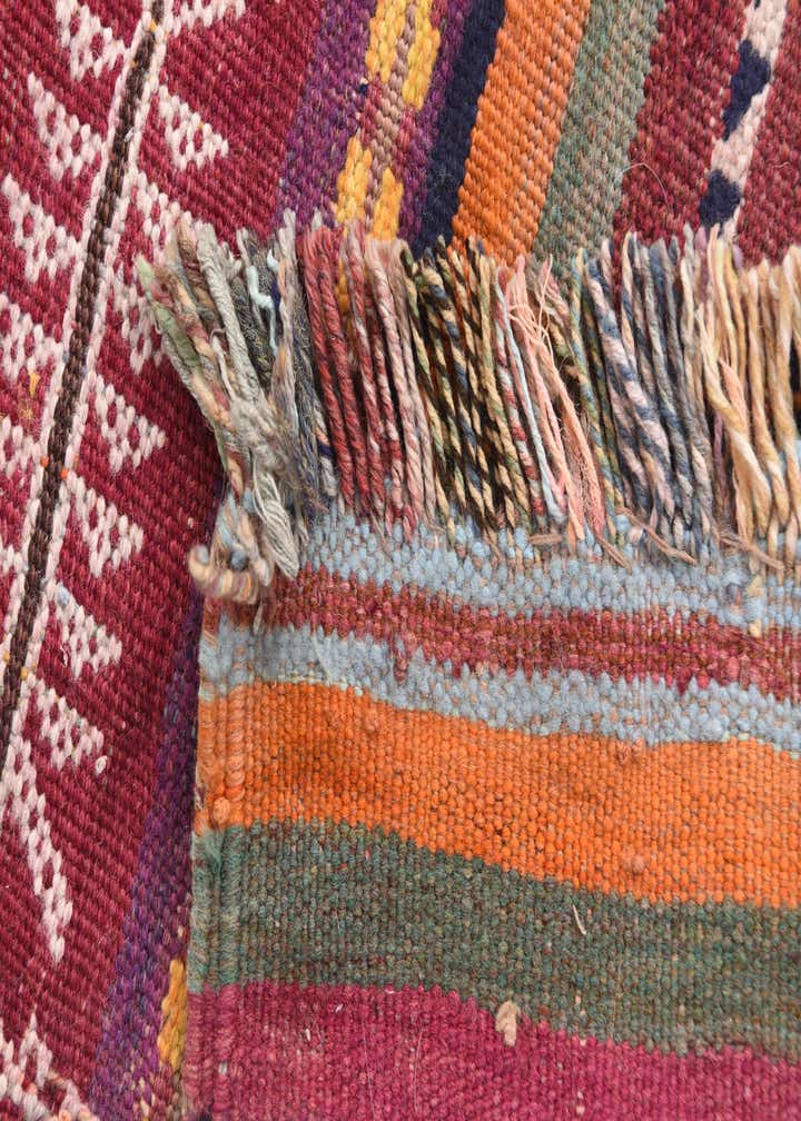 4' x 9' Hand Woven Kilim Afghan Wool Runner Rug