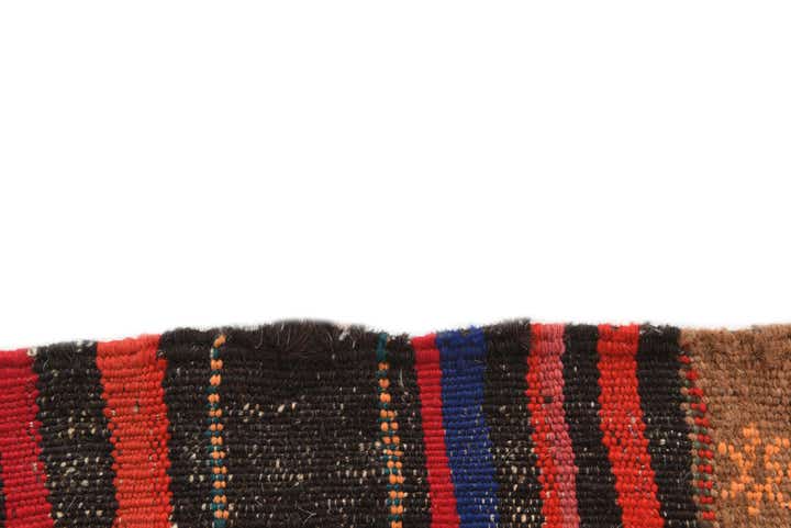 2' 4 x 6' 10 Hand Woven Kilim Afghan Wool Runner Rug